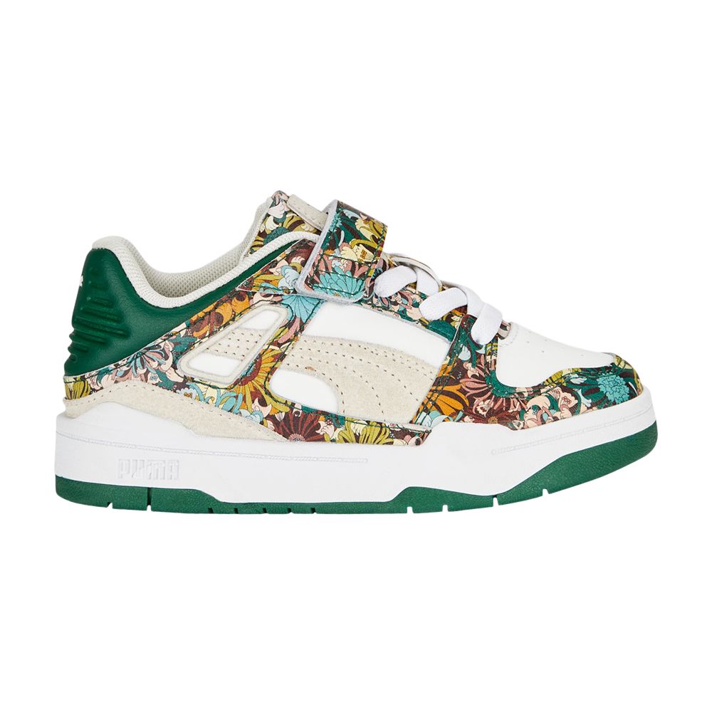 Puma Liberty of London x Wmns Slipstream Little Kid 'Floral' | Green | Kid's Size 11