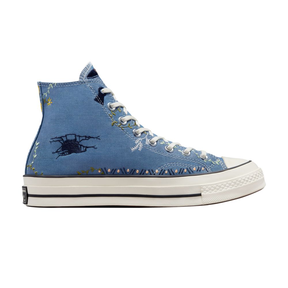 Pre-owned Converse Chuck 70 High 'cowboy Embroidery' In Blue