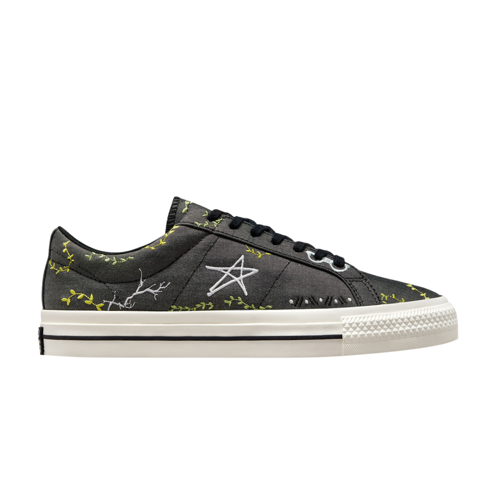 Pre-owned Converse One Star Pro Low 'cowboy Embroidery' In Black