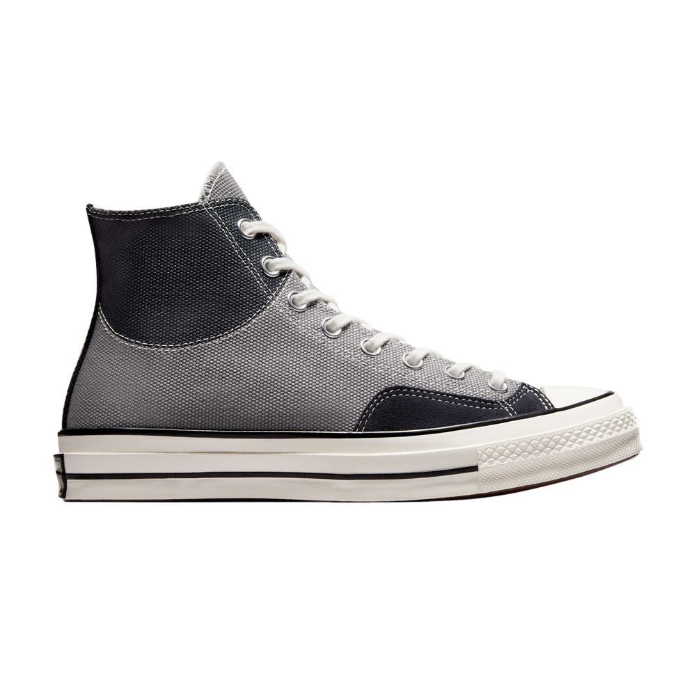 Pre-owned Converse Chuck 70 High 'crafted Patchwork - Mason' In Grey