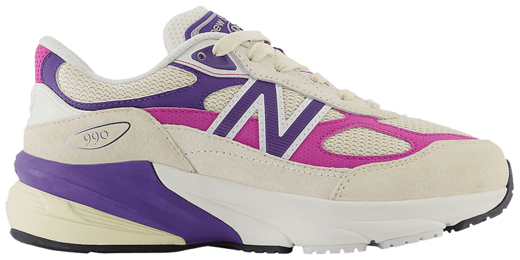 Teddy Santis x New Balance 990v6 Big Kid Macadamia Nut Magenta