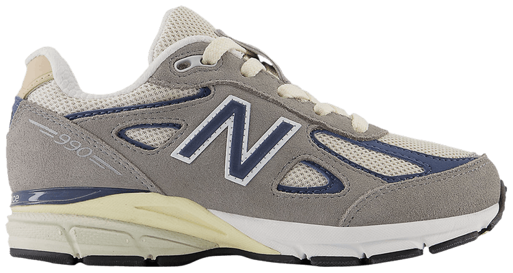 New Balance 990v4 Little Kid Grey Day 2023