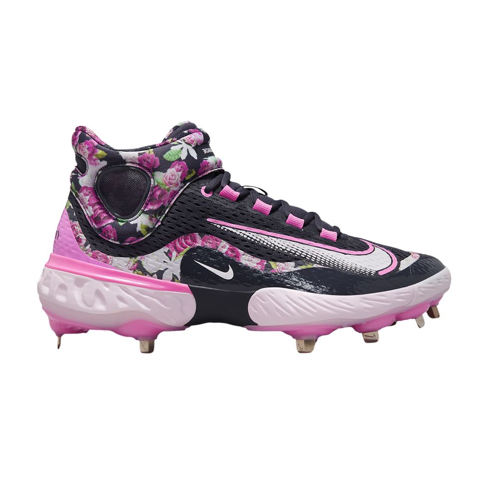 Alpha Huarache Elite 4 Mid Premium 'Floral' - FJ8877-001