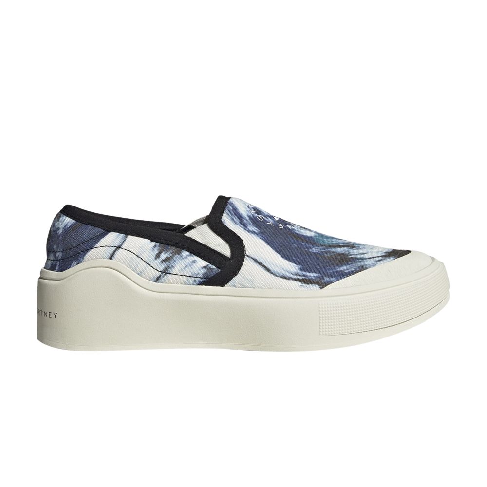 Pre-owned Adidas Originals Stella Mccartney X Wmns Court Slip-on 'sky Galaxy' In Blue