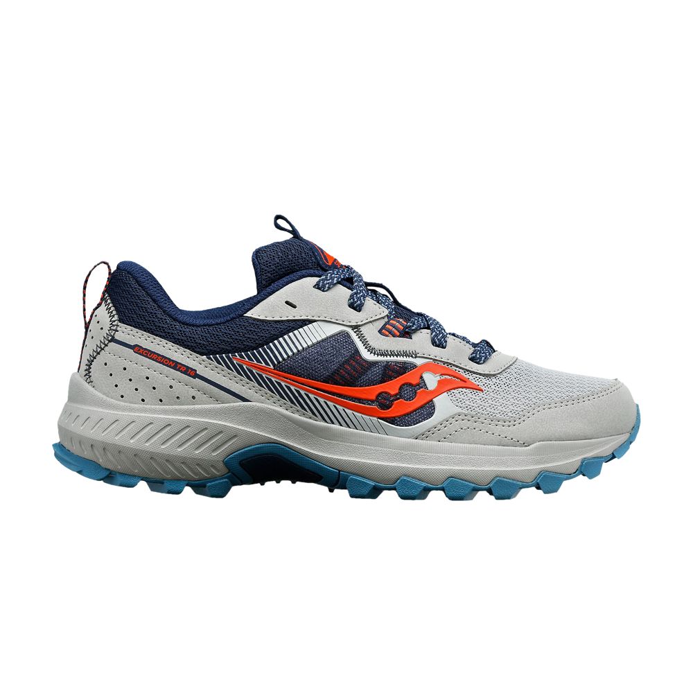 Pre-owned Saucony Wmns Excursion Tr16 'concrete Night' In Grey