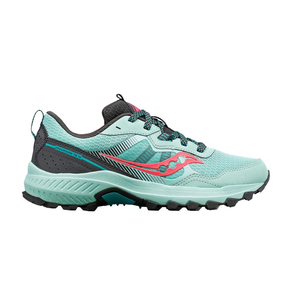Pre-owned Saucony Wmns Excursion Tr16 'atmos Pink' In Teal