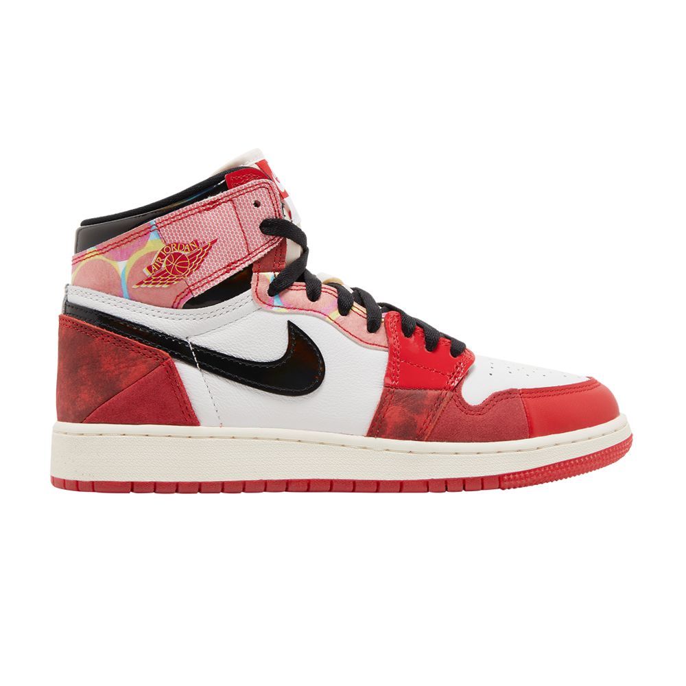 Pre-owned Air Jordan Marvel X 1 Retro High Og Gs 'next Chapter' | Red | Kid's Size 6.5
