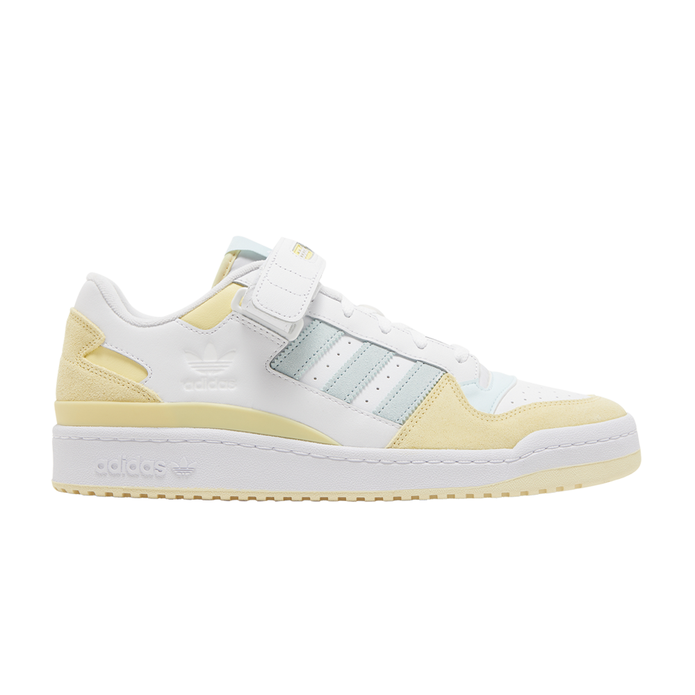 Pre-owned Adidas Originals Forum Low 'almost Yellow White'