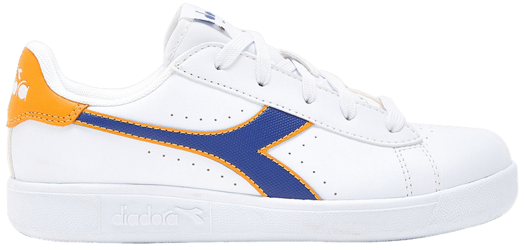 Diadora Game P Big Kid White Blue Quartz