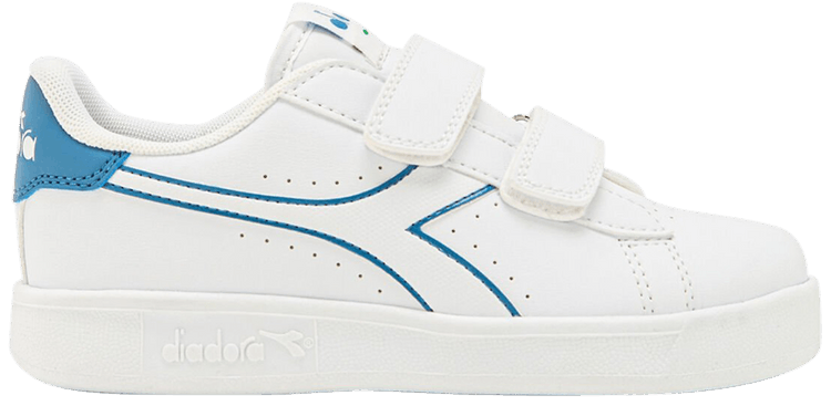 Diadora Game P Little Kid White Blue Vallarta