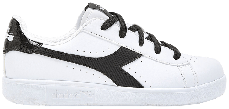 Diadora Game P Big Kid White Black
