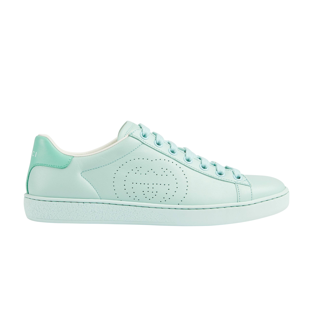Pre-owned Gucci Wmns Ace 'interlocking G - Water Green'