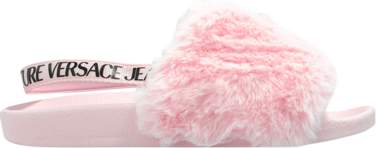 Versace Jeans Wmns Couture Slide 'Faux Fur - Light Pink'