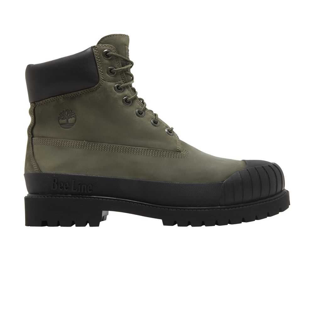 Timberland Bee Line x 6 Inch Premium Rubber Toe Boot 'Dark Green' | Men's Size 11
