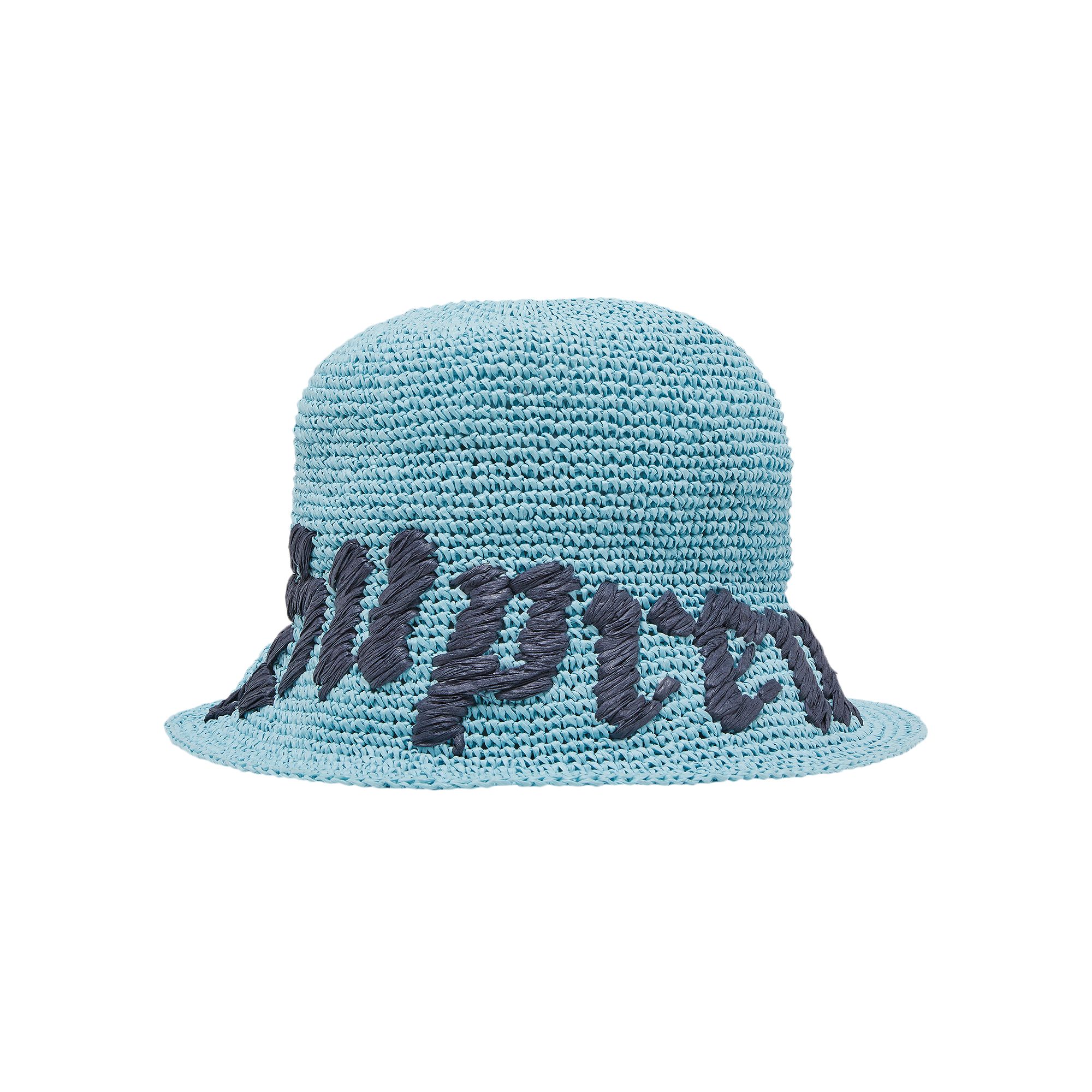 SUPREME SUPREME OLD ENGLISH STRAW CRUSHER 'LIGHT BLUE'