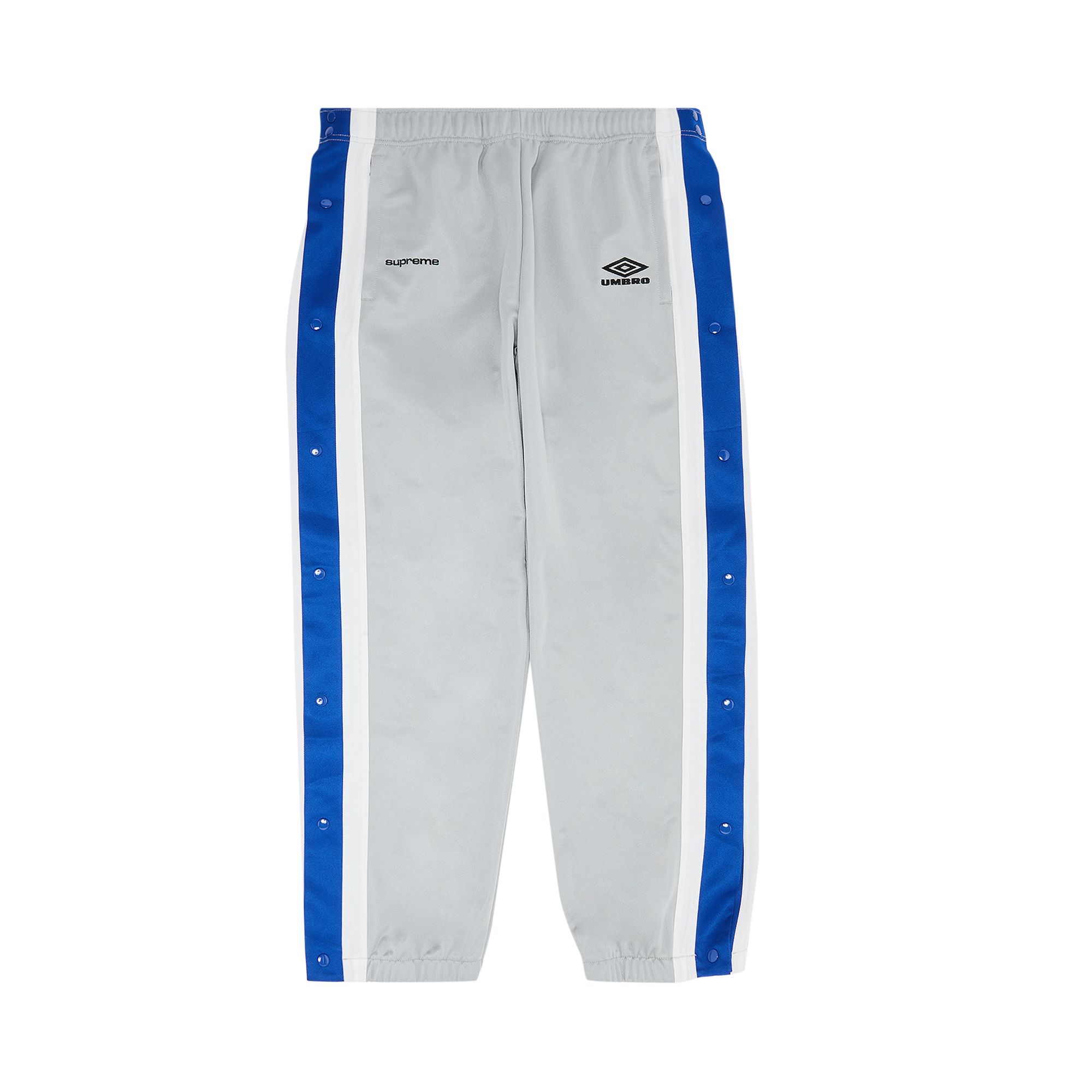 Pre-owned Supreme X Umbro Break-away Track Pant 'light Grey'