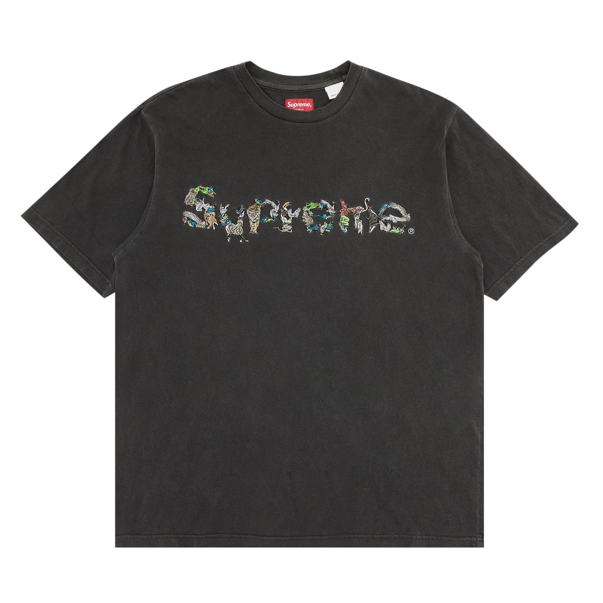 Supreme Animal Kingdom Short-Sleeve Top 'Black' | Men's Size 2XL