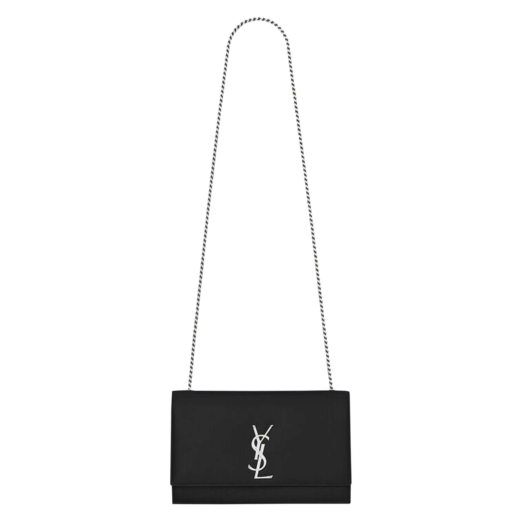 Pre-owned Saint Laurent Medium Kate Chain Bag 'black'