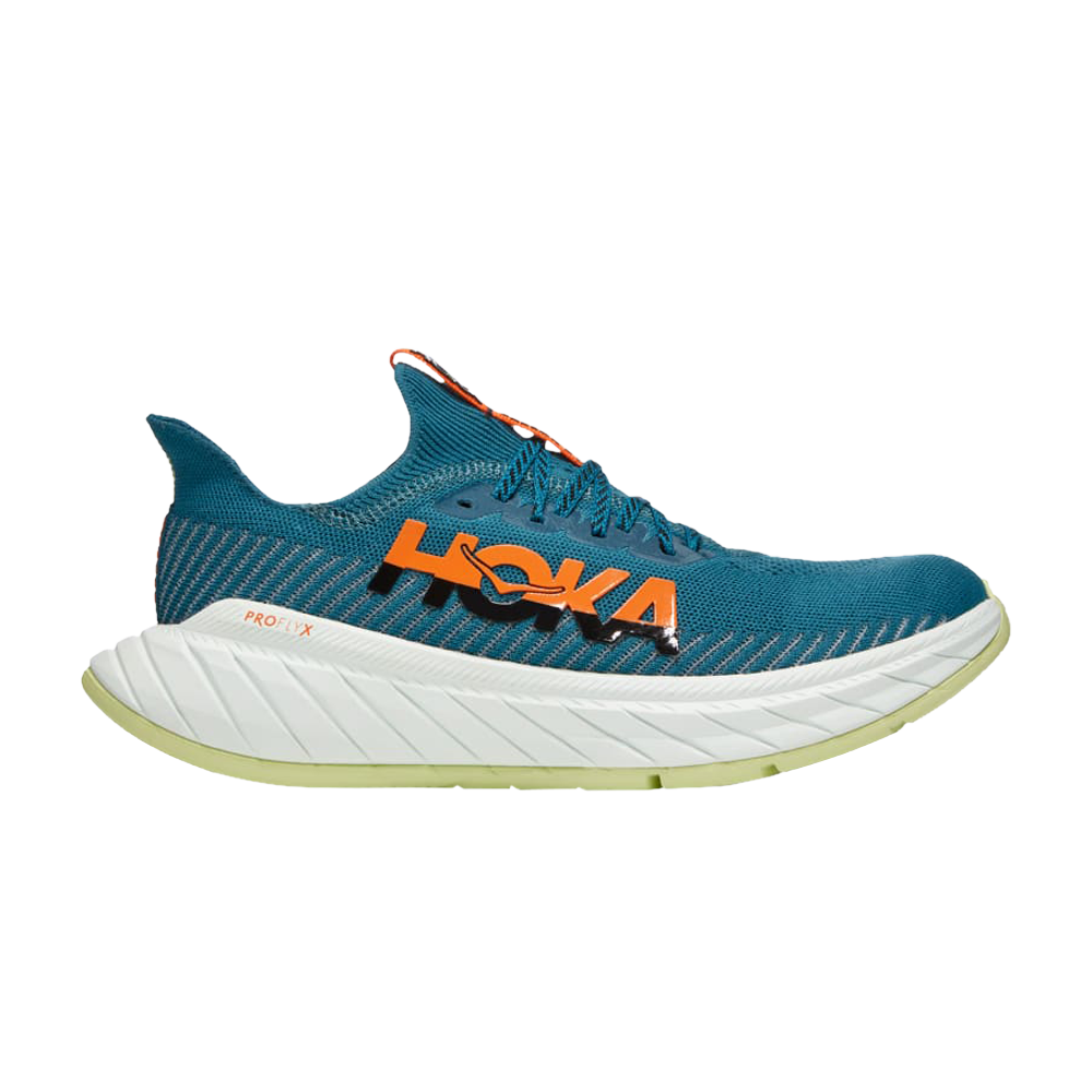 Pre-owned Hoka One One Carbon X 3 'blue Coral Black'