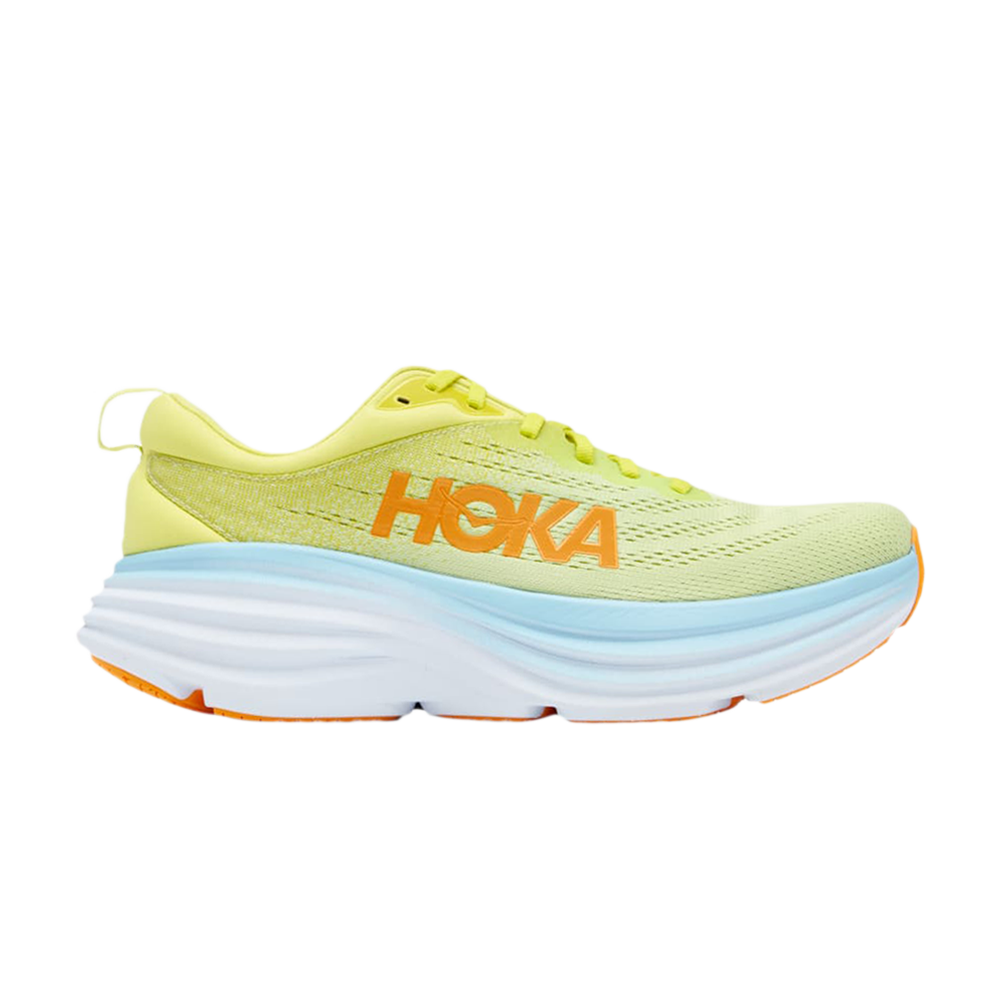 Pre-owned Hoka One One Bondi 8 'butterfly Evening Primrose' In Yellow