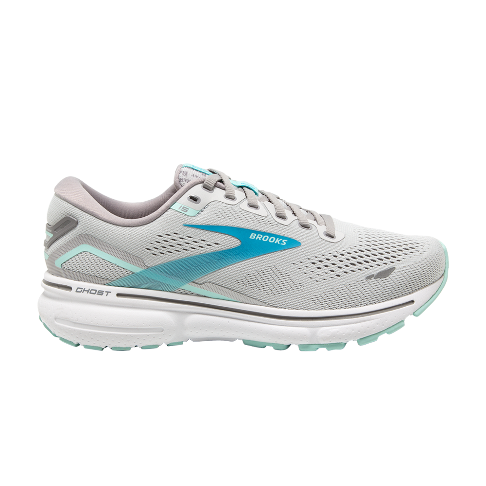 Pre-owned Brooks Wmns Ghost 15 'grey Blackened Pearl'