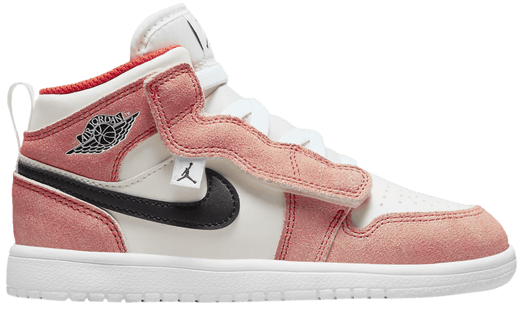 Air Jordan 1 Mid ALT SE PS Orange Suede