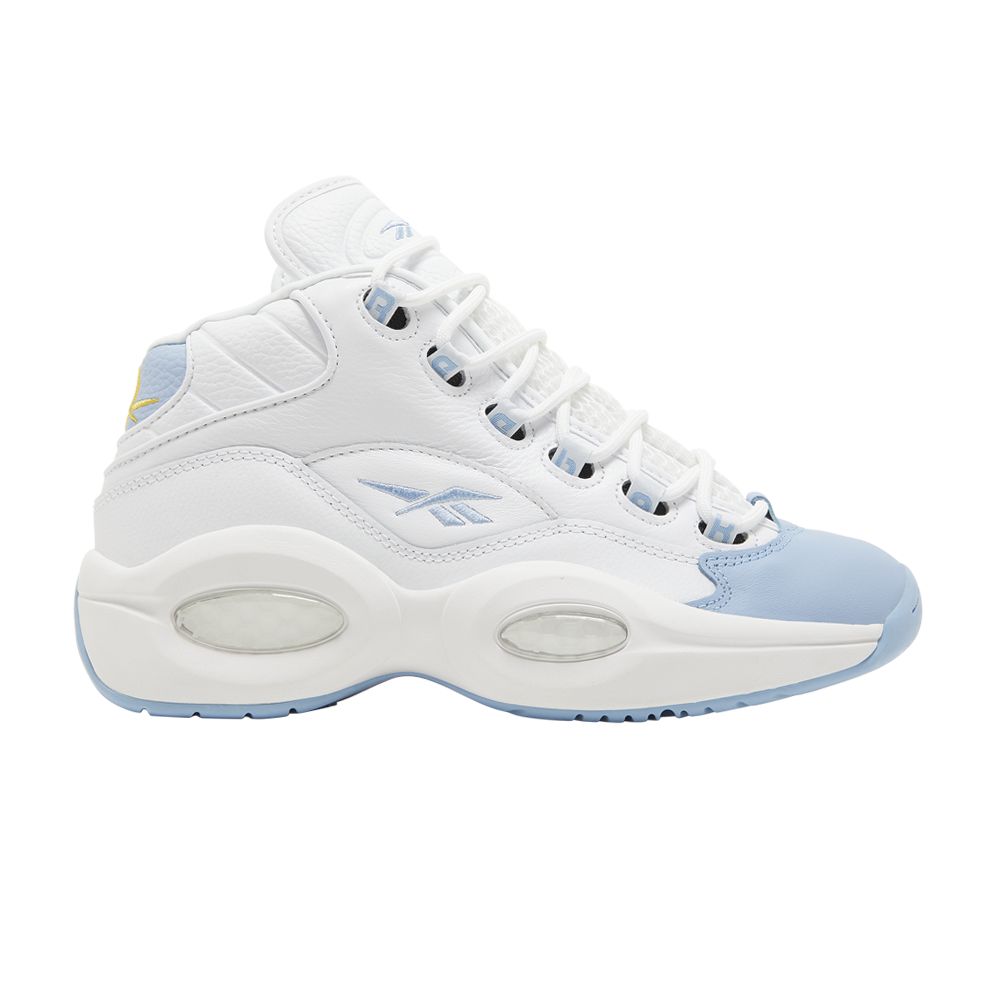 Pre-owned Reebok Question Mid Big Kid 'on To The Next' | White | Kid's Size 6