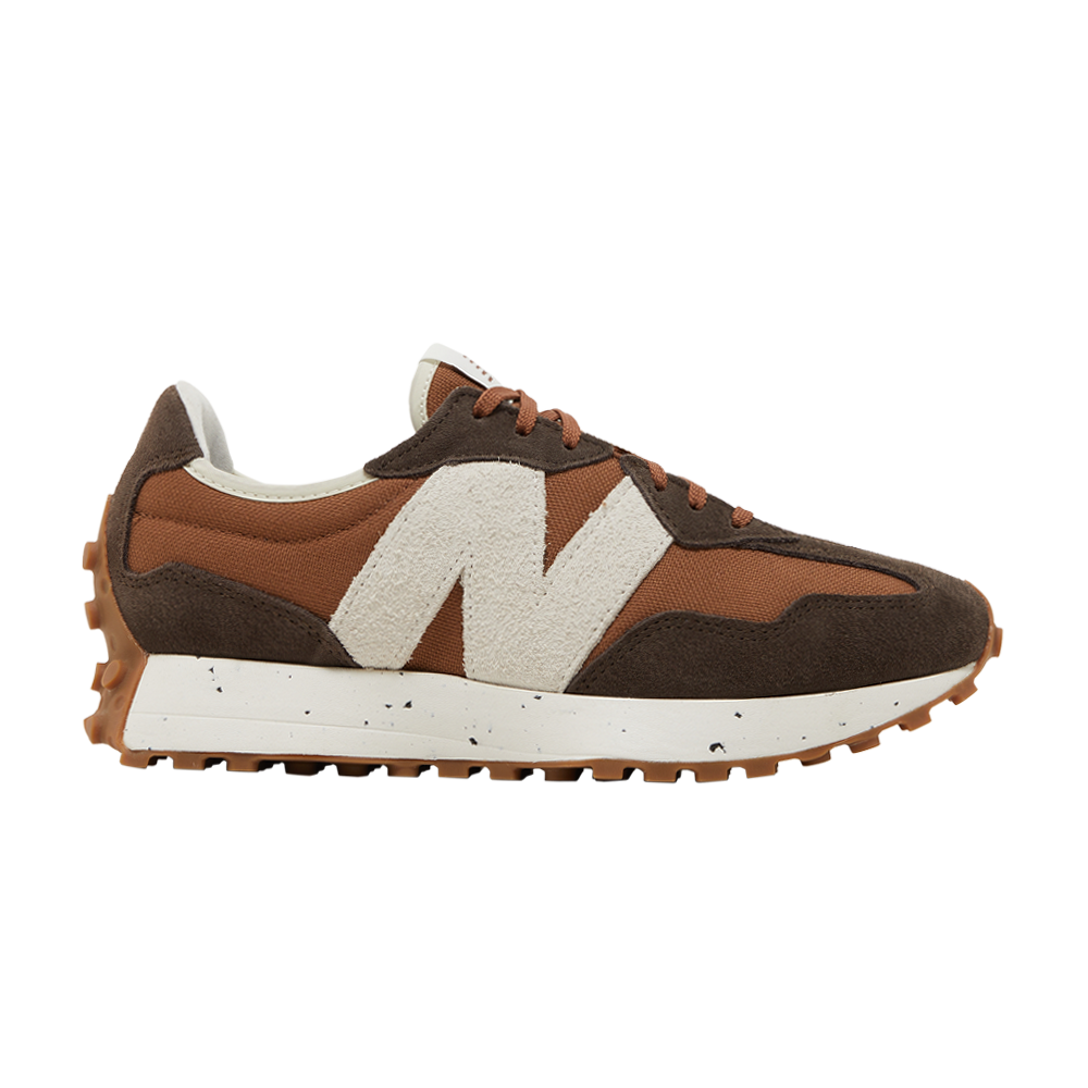 Pre-owned New Balance Wmns 327 'rich Earth' In Brown