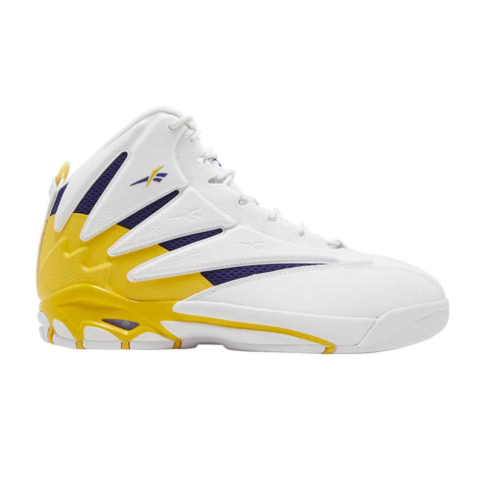 Pre-owned Reebok The Blast 'lakers' In White