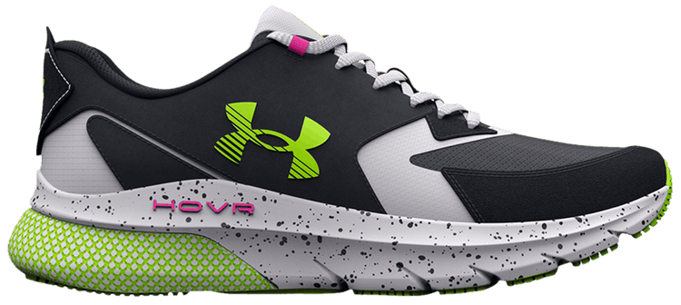 Under Armour HOVR Turbulence Black Lime Surge