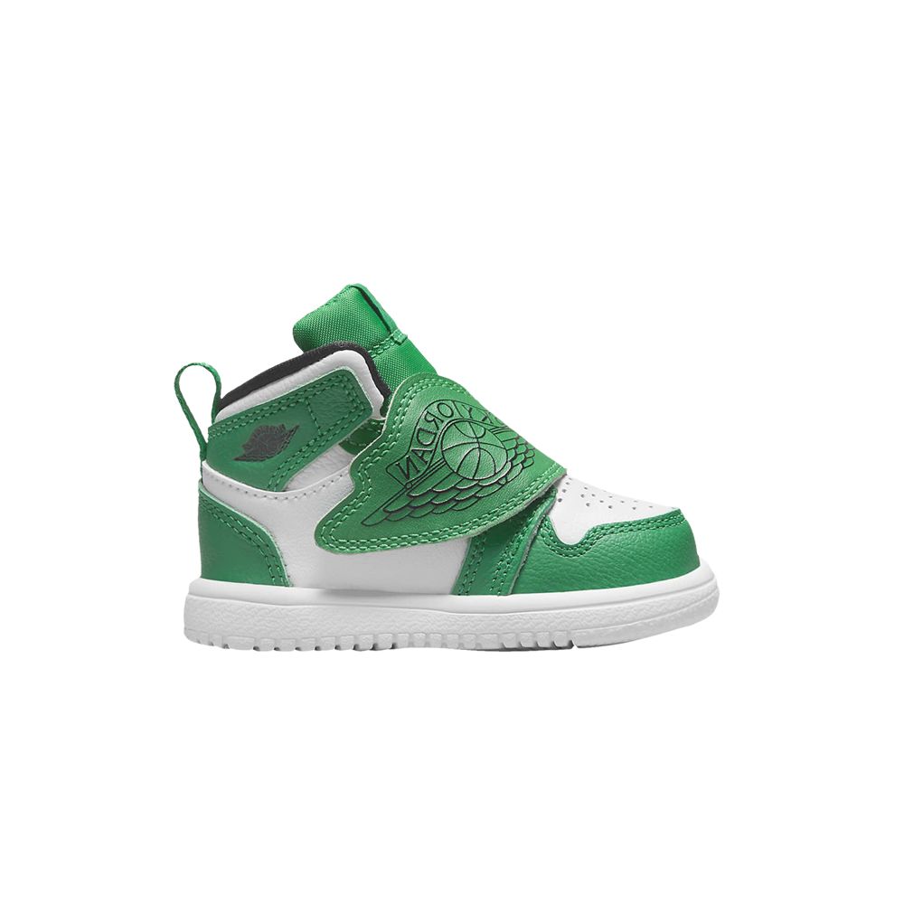 Pre-owned Air Jordan Sky Jordan 1 Td 'lucky Green' | Infant Size 2