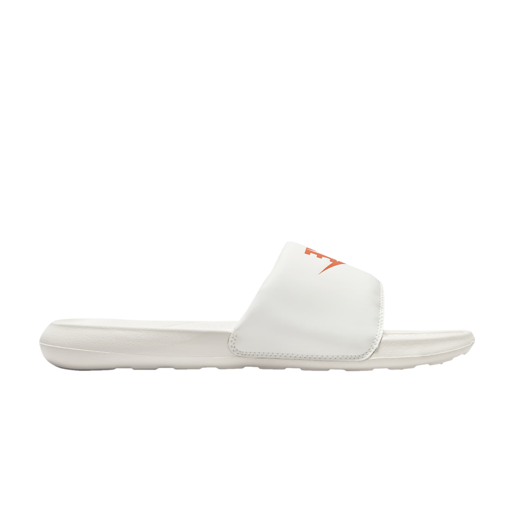 Pre-owned Nike Victori One Slide 'sail Safety Orange' In Cream