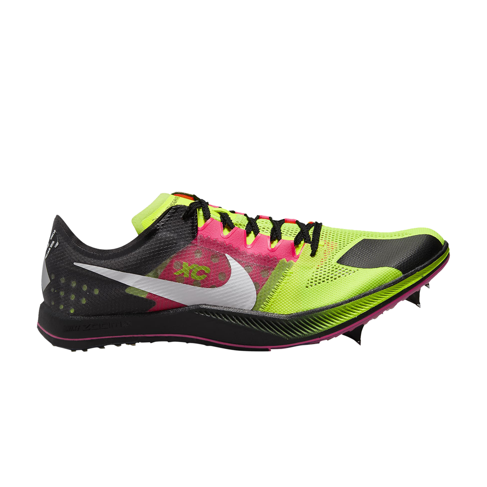 Pre-owned Nike Zoomx Dragonfly 'volt Hyper Pink' In Green