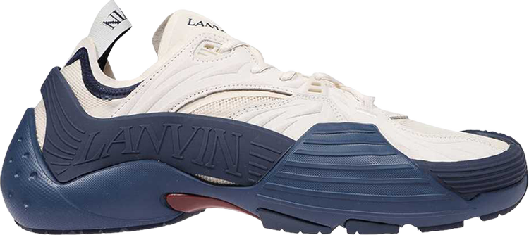 Buy Lanvin Flash-X Sneakers 'White Blue' - FM SKIK00 VESU E231900 | GOAT