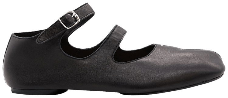 Maison Margiela Wmns Tabi Ballerina Double-Strap Flats 'Black'