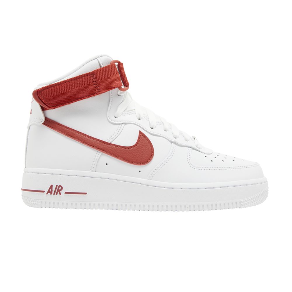 NIKE WMNS AIR FORCE 1 HIGH 'WHITE CINNABAR'