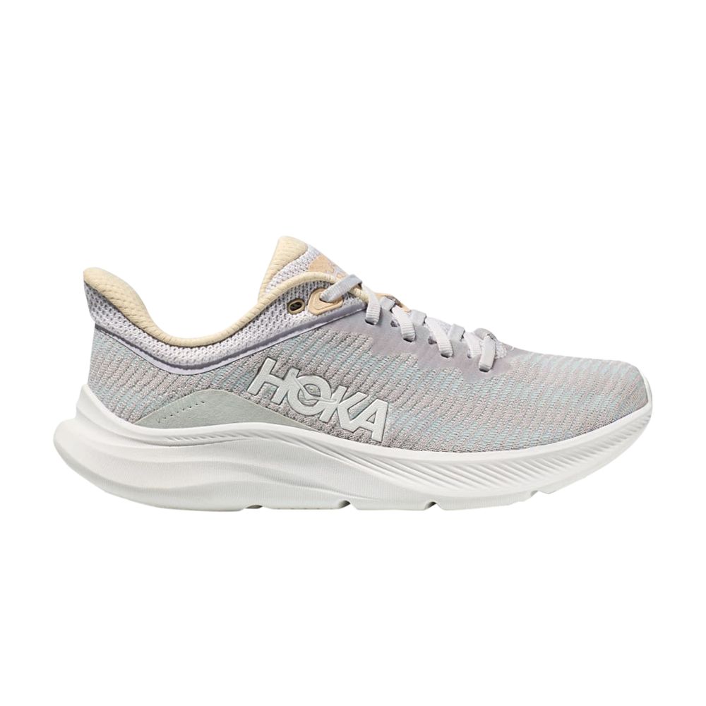 Pre-owned Hoka Wmns Solimar 'nimbus Cloud Shortbread' In Grey