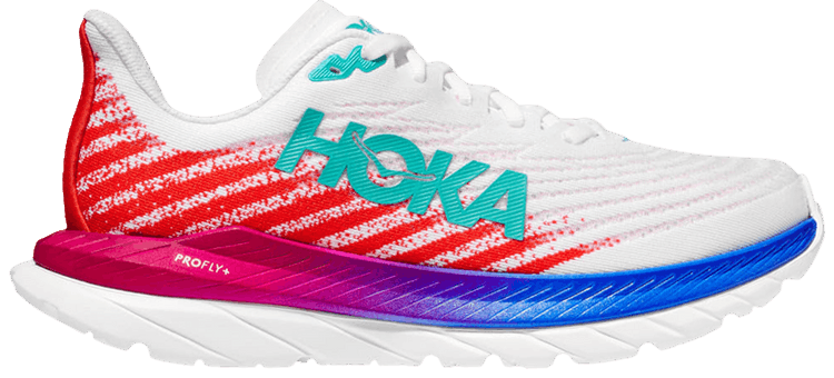 HOKA Wmns Mach 5 White Flame