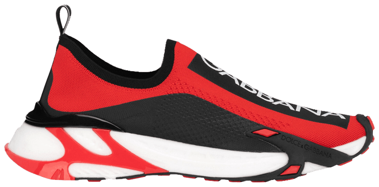 スニーカー Dolce & Gabbana CS2172 AH414 STRETCH MESH FAST Sneakers Buy Dolce & Gabbana Stretch Mesh Fast Sneaker 'Red Black