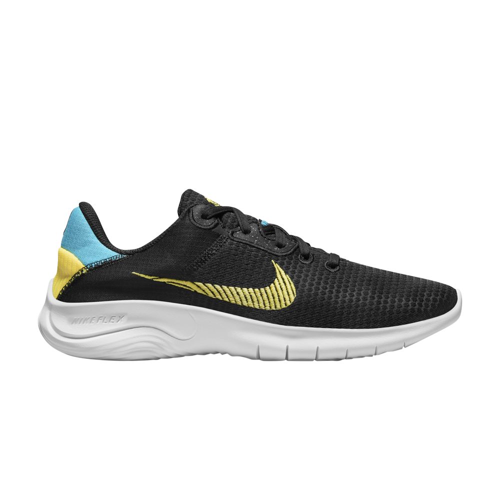 Pre-owned Nike Wmns Flex Experience Run 11 Next Nature 'black Citron Pulse'