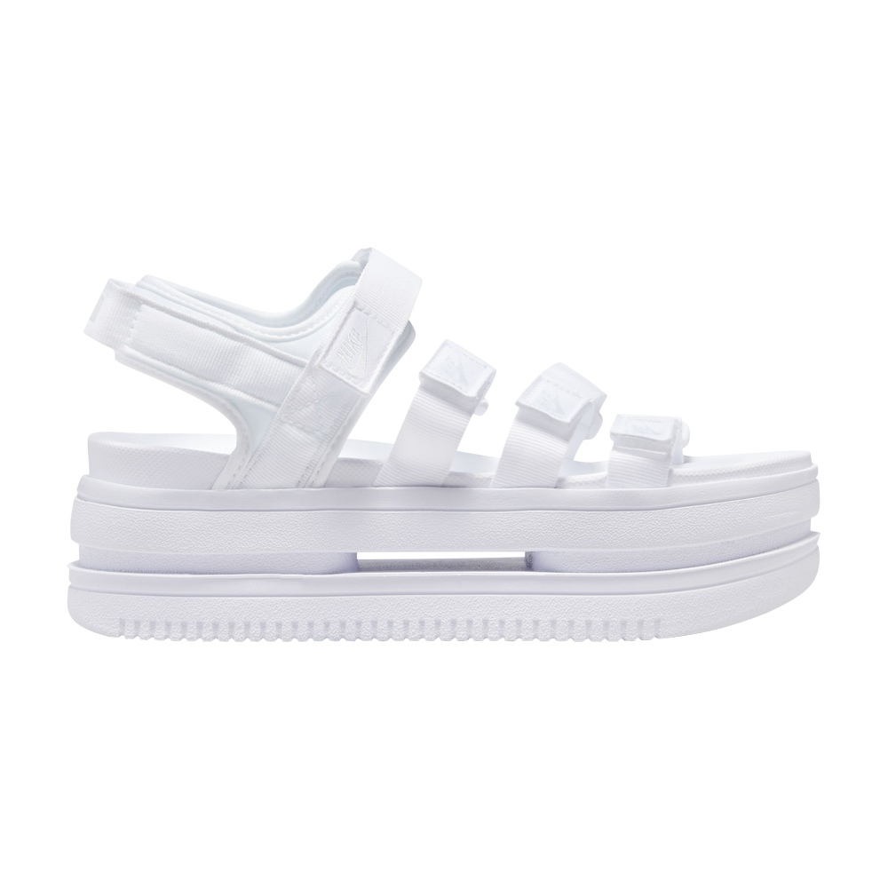 Pre-owned Nike Wmns Icon Classic Sandal 'white Pure Platinum'