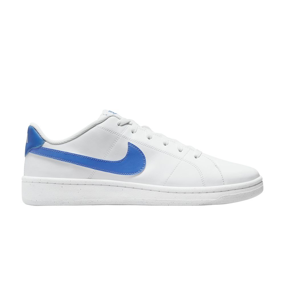 NIKE COURT ROYALE 2 NEXT NATURE 'WHITE LIGHT PHOTO BLUE'
