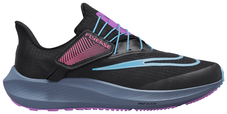 Nike Wmns Air Zoom Pegasus 39 FlyEase SE Black Baltic Blue