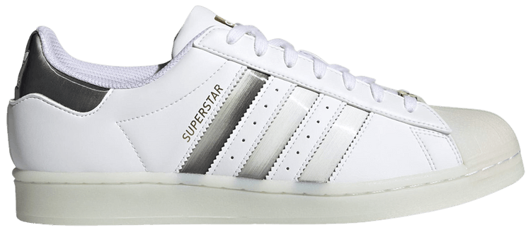 Buy Superstar 'White Gold Metallic' - H00233 - White | GOAT CA