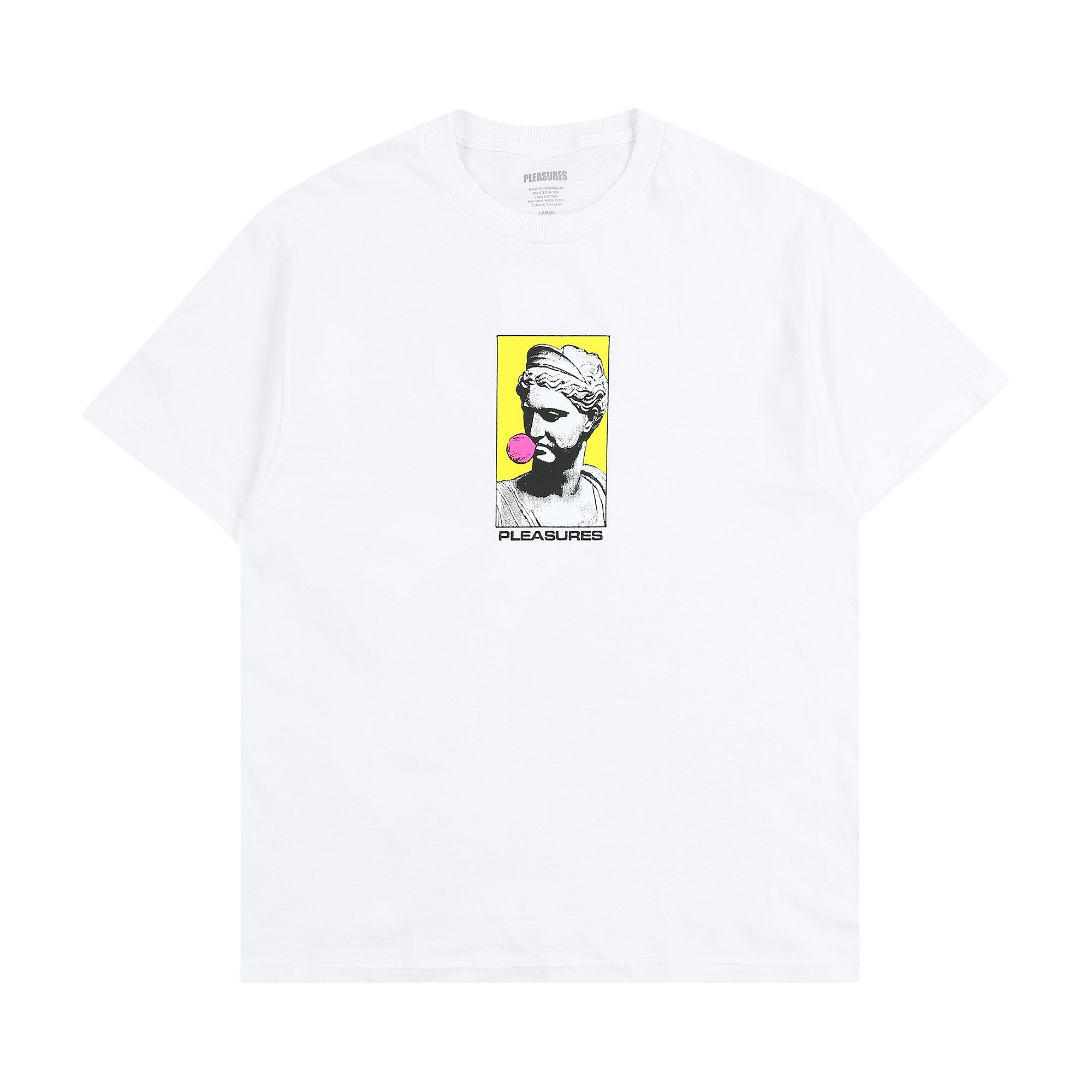 Pleasures Blow T-Shirt 'White' | Men's Size L