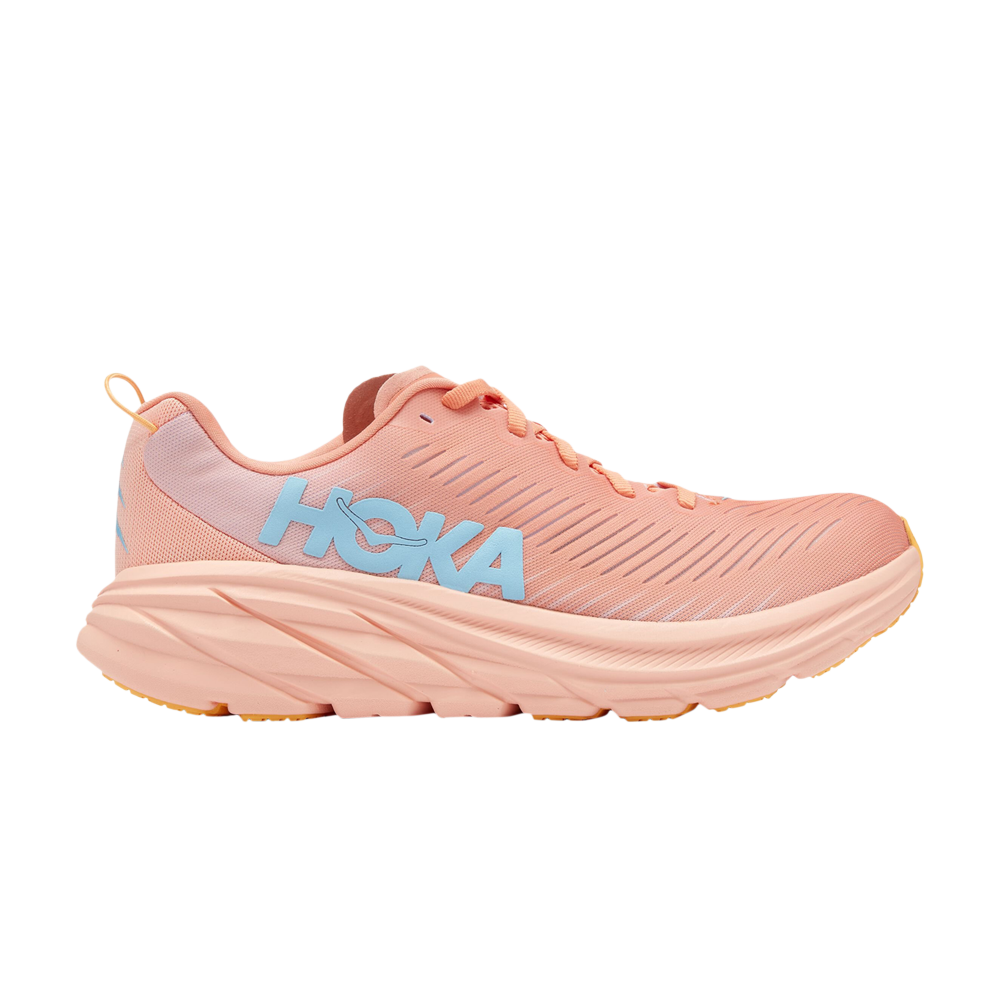 Pre-owned Hoka One One Wmns Rincon 3 'shell Coral' In Pink