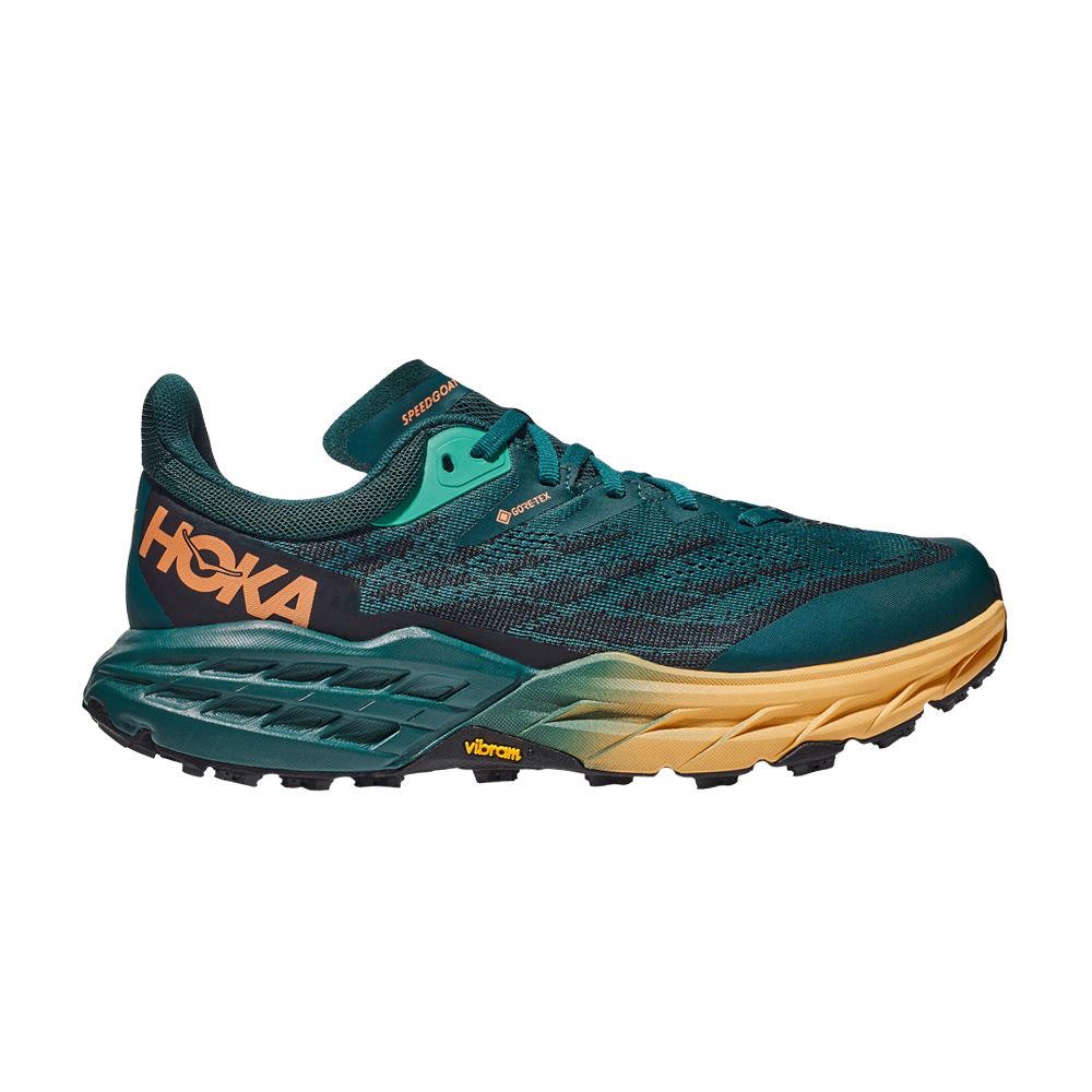 Pre-owned Hoka Wmns Speedgoat 5 Gore-tex 'deep Teal'