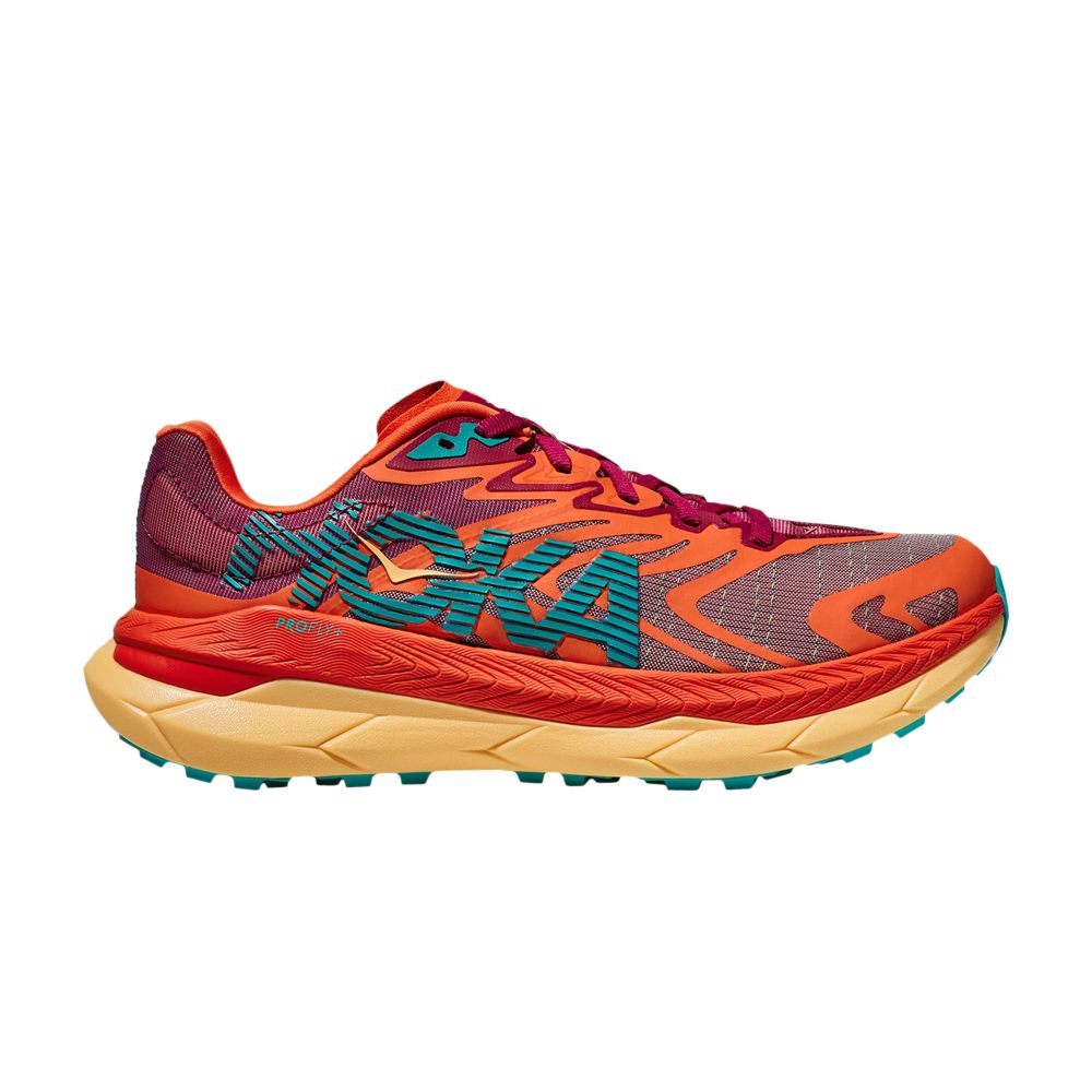 Pre-owned Hoka One One Wmns Tecton X 2 'cherries Jubilee Flame' In Red