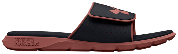 Under Armour Ignite Pro Slide Black Red Fusion