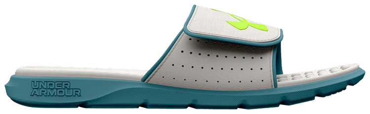 Under Armour Ignite Pro Slide Grey Mist Still Water
